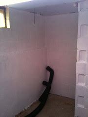 While bringing fresh air in.chicken plucker giveaway~. Root cellar: walls and ceiling done; ventilation and ...