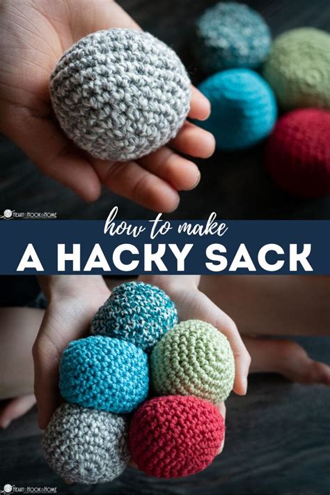 This footbag tutorial introduces a few of the most basic drills that all beginners should aim for and practice. Hacky Sack Crochet Pattern in 2020 | Crochet ball, Crochet ...