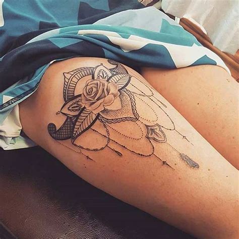 Größte auswahl der welt an individuellen tätowierungen. 25 Badass Thigh Tattoo Ideas for Women | Page 3 of 3 ...