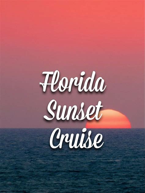 This is your opportunity to experience the sunset from the water. Dolphin Sunset Cruise in Clearwater Beach | Flight of the ...