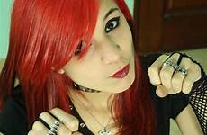 emo goth redhead teen xs amateur size tattoo ruiva gothic