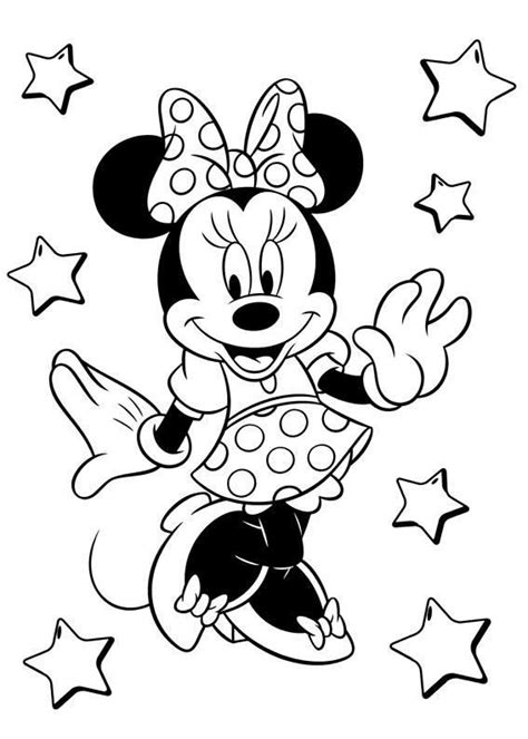 Minnie mouse mickey mouse gambar perusahaan walt disney, minnie mouse, decoupage, komputer, mouse png. Gambar Mickey Mouse Untuk Mewarnai - cari