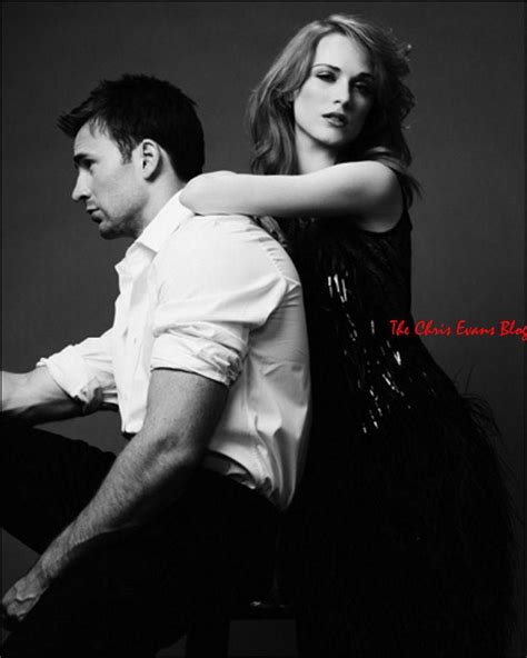 Veja mais ideias sobre chris wood, supergirl, the vampire diares. Flashback - Chris Evans & Evan Rachel Wood photoshoot for ...