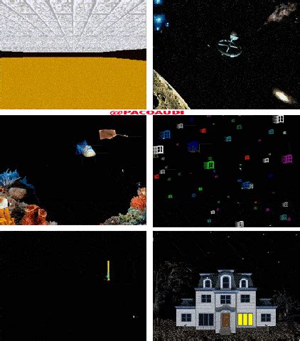 Escapa del laberinto en esta aventura espacial. Windows 98 Screen Savers