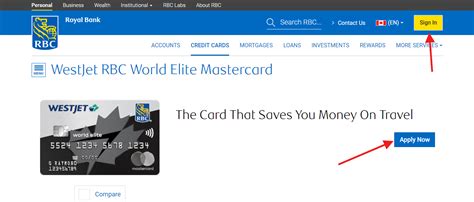 Log in to your WestJet RBC® World Elite MasterCard Account ️ Log In