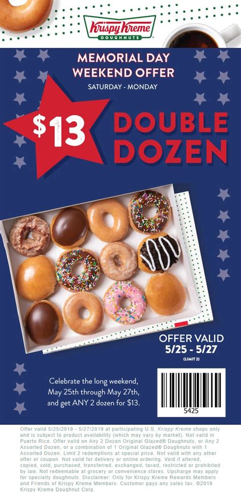 Avail food items from $1. Krispy Kreme April 2021 Coupons and Promo Codes