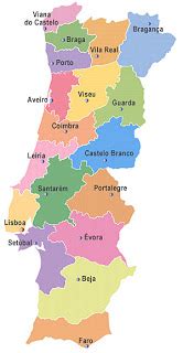 Mapas de los distritos de portugal de carreteras. estrategiaeexcelencia: DISTRITOS DE PORTUGAL...