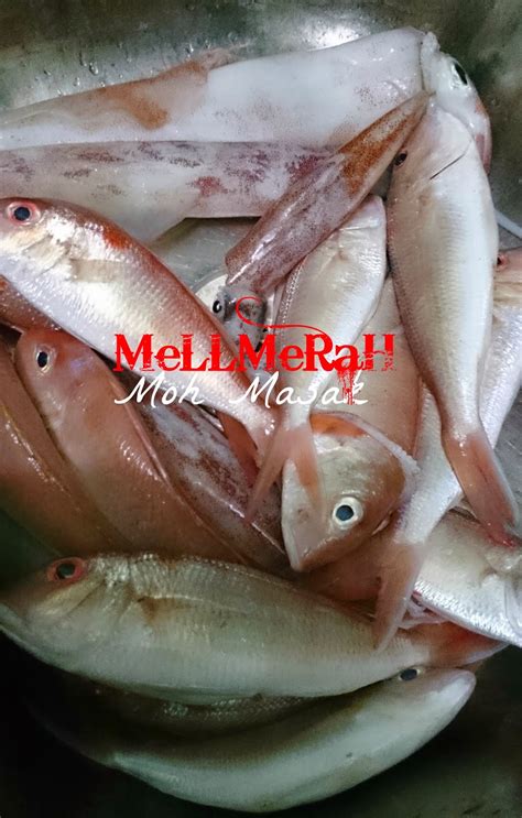 Ikan merah masak asam rebus. Moh Masak: AsaM ReBus IkAn KeRisi