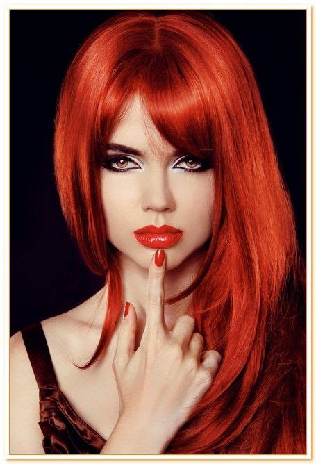 Every hairstyle is accompanied by extensive hairstyle advice, styling instructions, and suitability advice about face shape, hair texture, density, age and other attributes. Must Flaunt Hairstyles This Christmas | Long red hair, Red hair woman