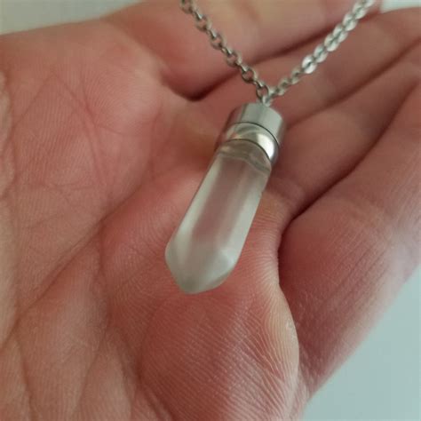 LED Light up Crystal Pendant Necklace | Eternity LED Glow