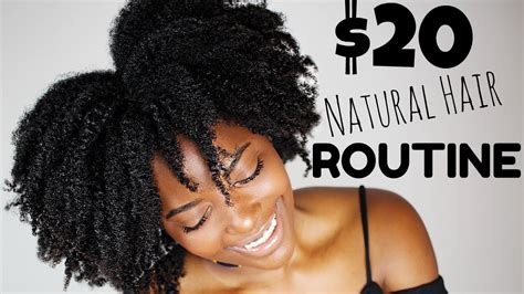 Considering which hair type you have and your current hair needs, your afro hair care routine will change. $20 Natural Hair Routine ???? Affordable Twistout on 4c ...