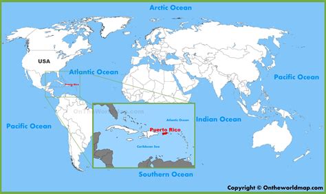 | the uk foreign and commonwealth office advises caution when travelling to puerto rico due to the recent earthquake. Puerto Rico location on the World Map