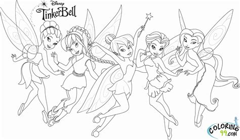 There is also the fairy that rebels and chooses to become a pirate with the young. Tinkerbell And Friends Coloring Page - Coloring Home