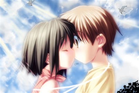 Cute couple anime wallpaper can you make stunning images on your cellphone. Love Couple Anime Wallpapers | Faster Black