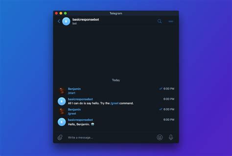 You can send campaigns on telegram with text, images, files, and buttons that can redirect recipients to your site or launch an automation flow for bulk notification your telegram chatbot subscribers are users, who followed a link to your bot and clicked start or subscribed using website widget. How to Build Your First Telegram Bot: A Guide for Absolute ...
