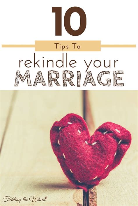 Micheal stysma recommends that you set a goal of doubling the length of time you kiss, hug, and use sensual touch if you want to improve your marriage. 10 Ways to Rekindle Your Marriage | Marriage help ...