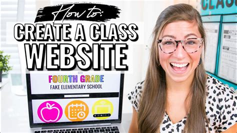 How to Create a Class Website for Teachers | Google Sites ...