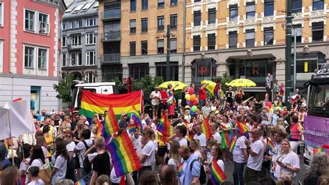 The parade route will be slightly changing in 2021. Gay pride parade in Oslo city, Norway 🇳🇴 and it was ...