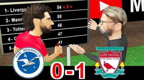 It's also a crucial day at the bottom of the table as burnley take on fulham and cardiff host. Brighton vs Liverpool 0-1 | ⚽ Mo Salah Penalty | Parody ...