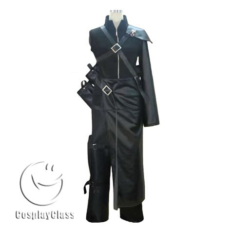 Choose between cloud's original purple outfit, his updated blue outfit, kh attire, crisis core attire, or advent children style. Final Fantasy VII FF7 Cloud Strife Cosplay Costume ...