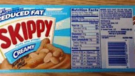 32 Skippy Creamy Peanut Butter Nutrition Label - Labels ...