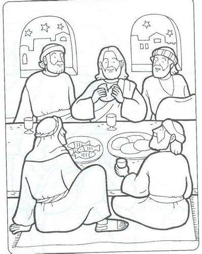 For i tell you, i will not eat it again until it finds fulfillment in the kingdom of god' (luke 22:15). The Last Supper Coloring Page - Coloring Home