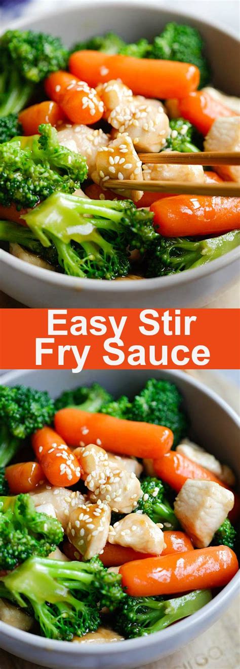 Soy sauce (i use bragg's liquid aminos). Easy Stir Fry Sauce - learn how to make Chinese and Asian ...