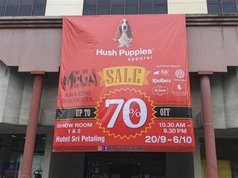 Plaza emerald north, petaling jaya: Hush Puppies Mega Sale from RM5 at Hotel Sri Petaling (20 ...