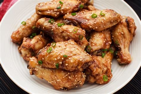 This teriyaki chicken recipe will quickly become a new favorite! Air Fryer Teriyaki Chicken Wings Recipe - FOOD is Four ...