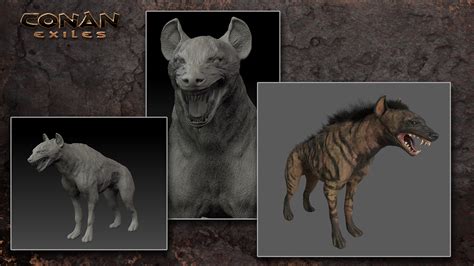 Conan Exiles Creatures. Hyenas : ConanExiles