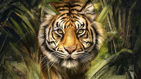 Milhares de novas imagens por dia completamente grátis para usar vídeos e imagens de alta qualidade do pexels Papel de parede Pintura de Tigre Hd