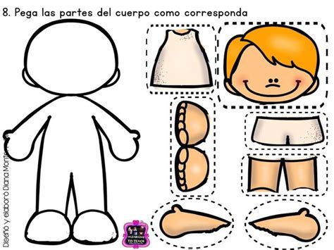 Ficha interactiva de atención para infantil/primaria. Pin de Claudia Erales en MEDIO S/N | Partes del cuerpo preescolar, Actividades para preescolar ...