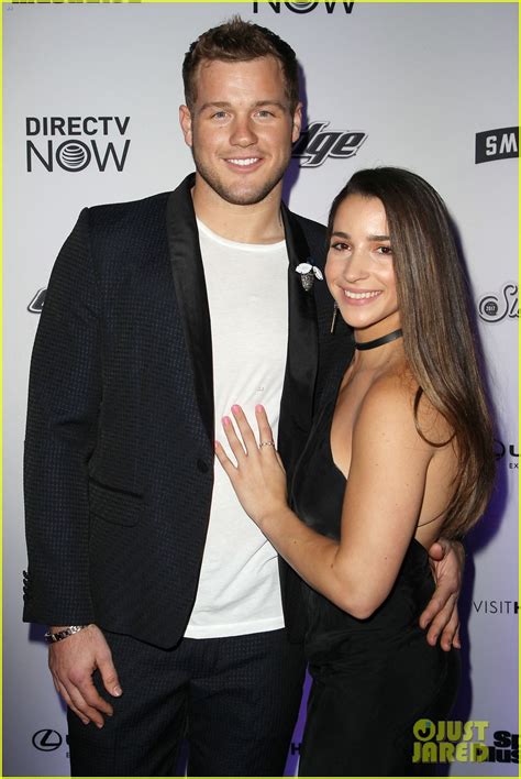 Aly had at least 2 relationship in the past. Aly Raisman Gets Boyfriend Colton Underwood's Support at ...