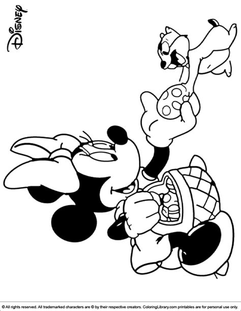 79k.) this 'disney easter coloring pages mickey and minnie mouse with easter eggs' is for individual and noncommercial use only, the copyright belongs to their respective creatures or owners. Disney Easter Coloring Pages - GetColoringPages.com