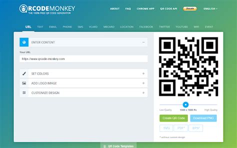 What type of qr codes can i create for free? QRCode Monkey - Free QR Code Generator - Chrome Web Store