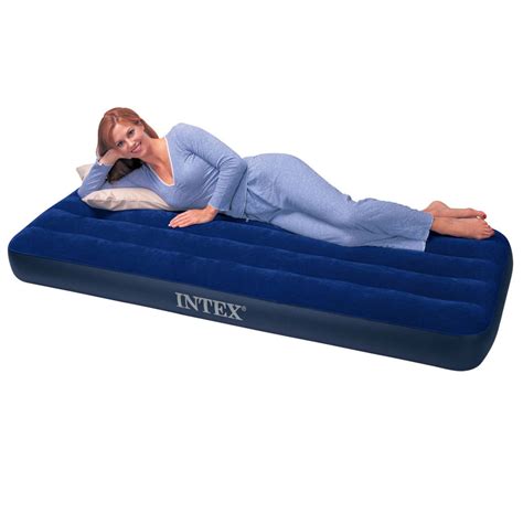 Unser intex bett test hat herausgestellt, dass das gesamtfazit des genannten vergleichssiegers unsere redaktion außerordentlich herausgestochen hat. INTEX Classic Single Luftbett Gästebett 191x76x25cm ...