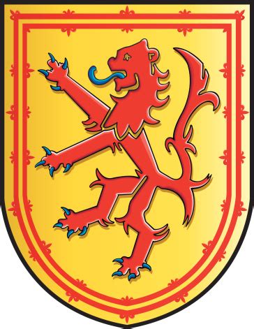 Das königliche wappen schottlands war das offizielle wappen der könige schottlands und des königreiches schottland bis 1707. Mittelalterliche Schottland Wappen Stock Vektor Art und ...