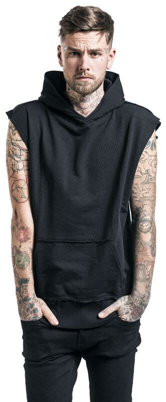 That tempt you to buy multiple pieces and build a contemporary wardrobe to rival that of any influencer. Open Edge Sleeveless Hoodie | Urban Classics Trui met ...