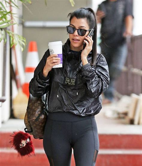 Khloe kardashian has shared her love for the person who sent her a camel toe concealercredit: Kourtney Kardashian - celebrity-slips.com