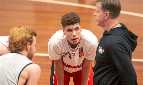 Lamelo lafrance ball (chino hills, california; Comparison Lonzo Ball Height