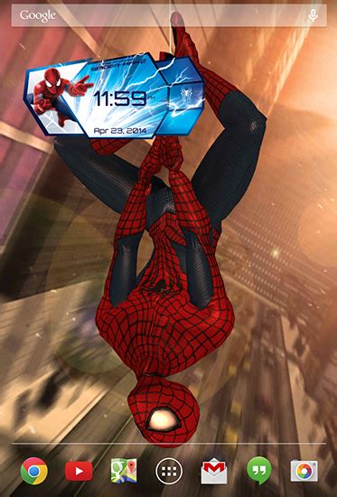 The main character of the application is a famous and fearless superhero named peter parker. Amazing Spider-man 2 live wallpaper for Android. Amazing ...