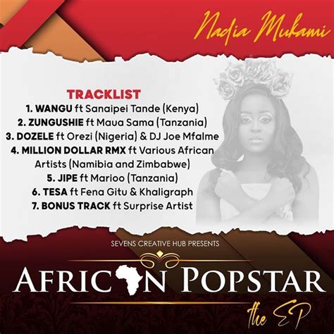 She released her debut ep, african popstar, in october 2020. Nadia Mukami - Wangu ft. Sanaipei Tande MP3 Download | eaVibes