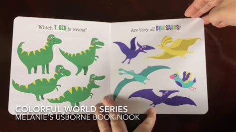 Instead i will give you an indication of the different types of book and. Usborne Books & More Colorful World Series - YouTube