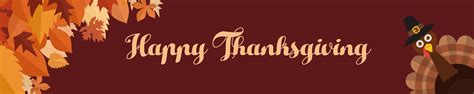 Happy thanksgiving email templates free thanksgiving invitation. Happy Thanksgiving Email Signature Banner Examples, Send ...