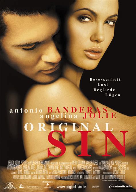 Original sin is based on the novel waltz into darkness , by the famous noir writer cornell woolrich. Filmplakat: Original Sin (2001) - Filmposter-Archiv