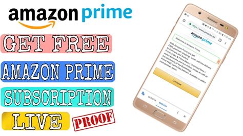 Although free streaming privileges include all amazon original tv series and movies, other tv shows and movies are not the most current. Free AMAZON PRIME Subscription Without Any Document 100% ...