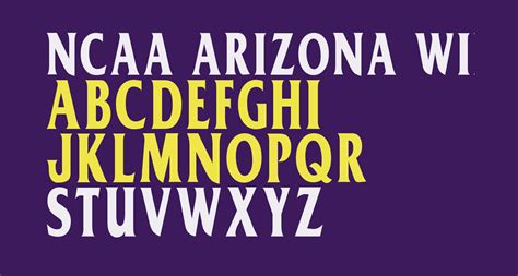 Wildcats inspired from vintage labels, signage and packages. NCAA Arizona Wildcats Tucson Bold free Font - What Font Is