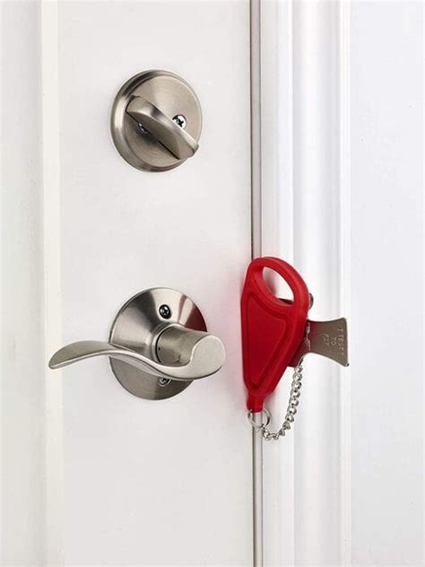 If the locks for the bedroom door with key can't last for at least 5 years then it doesn't come into this list. This Portable Door Lock Is A Genius Way to Secure Your ...