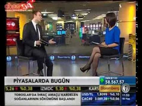 Buse yıldırım tv presenter from turkey 02.03.2016. Kübra Eken Siyah İnce Çorap Ekonomi Haberleri - YouTube
