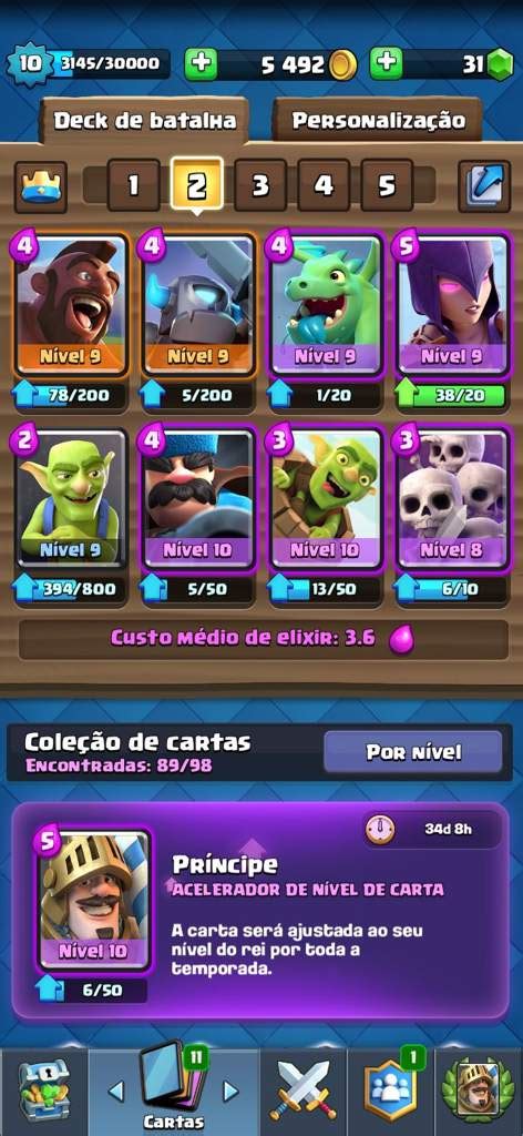 If this deck doesn't work for you, try these: Deck para arena 4 | Clash Royale Amino Oficial© Amino